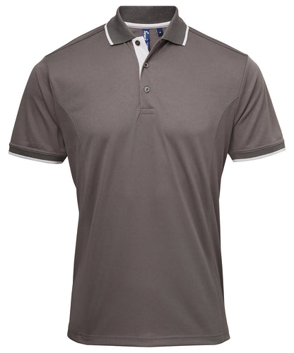Premier Contrast Coolchecker® polo