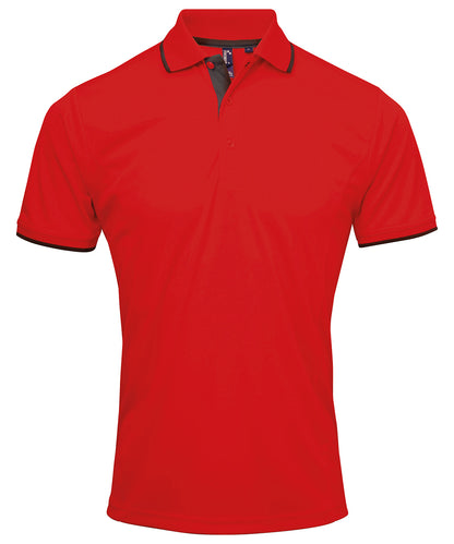 Premier Contrast Coolchecker® polo