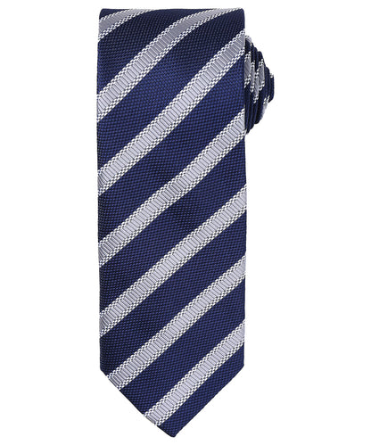 Premier Waffle stripe tie