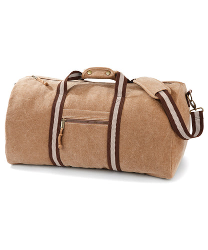 Quadra Vintage canvas holdall