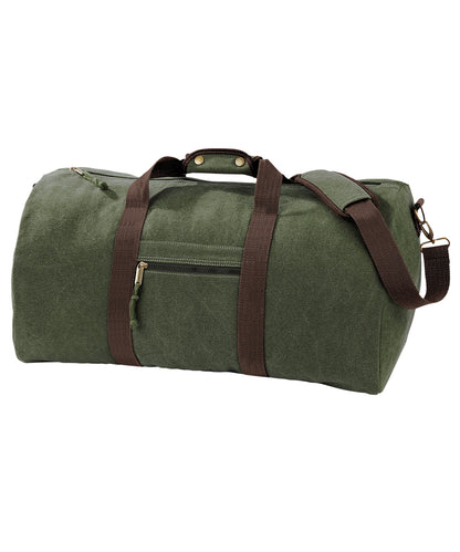 Quadra Vintage canvas holdall
