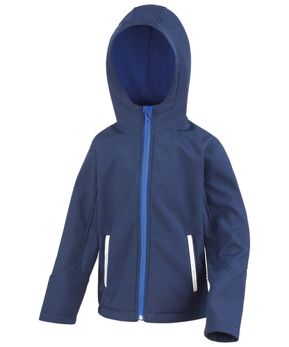 Result Core Core junior TX performance hooded softshell jacket