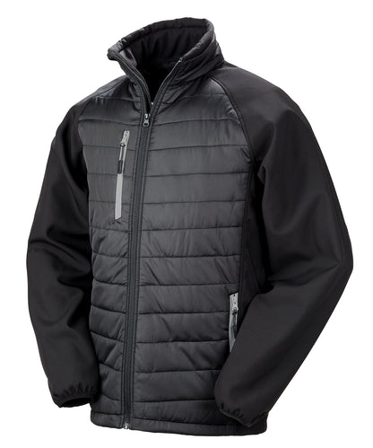 Result Recycled Compass padded softshell jacket