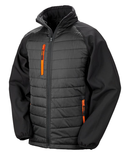 Result Recycled Compass padded softshell jacket