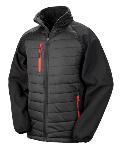 Result Recycled Compass padded softshell jacket