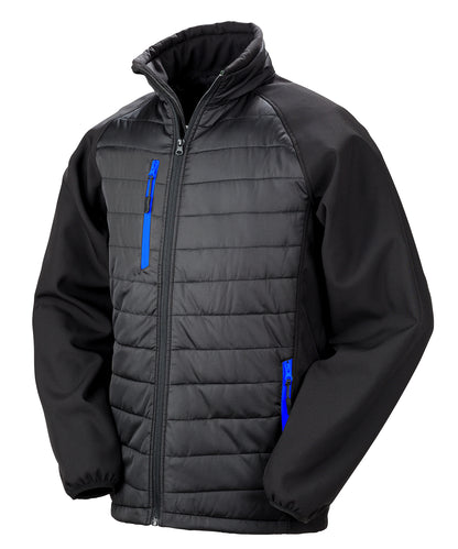 Result Recycled Compass padded softshell jacket