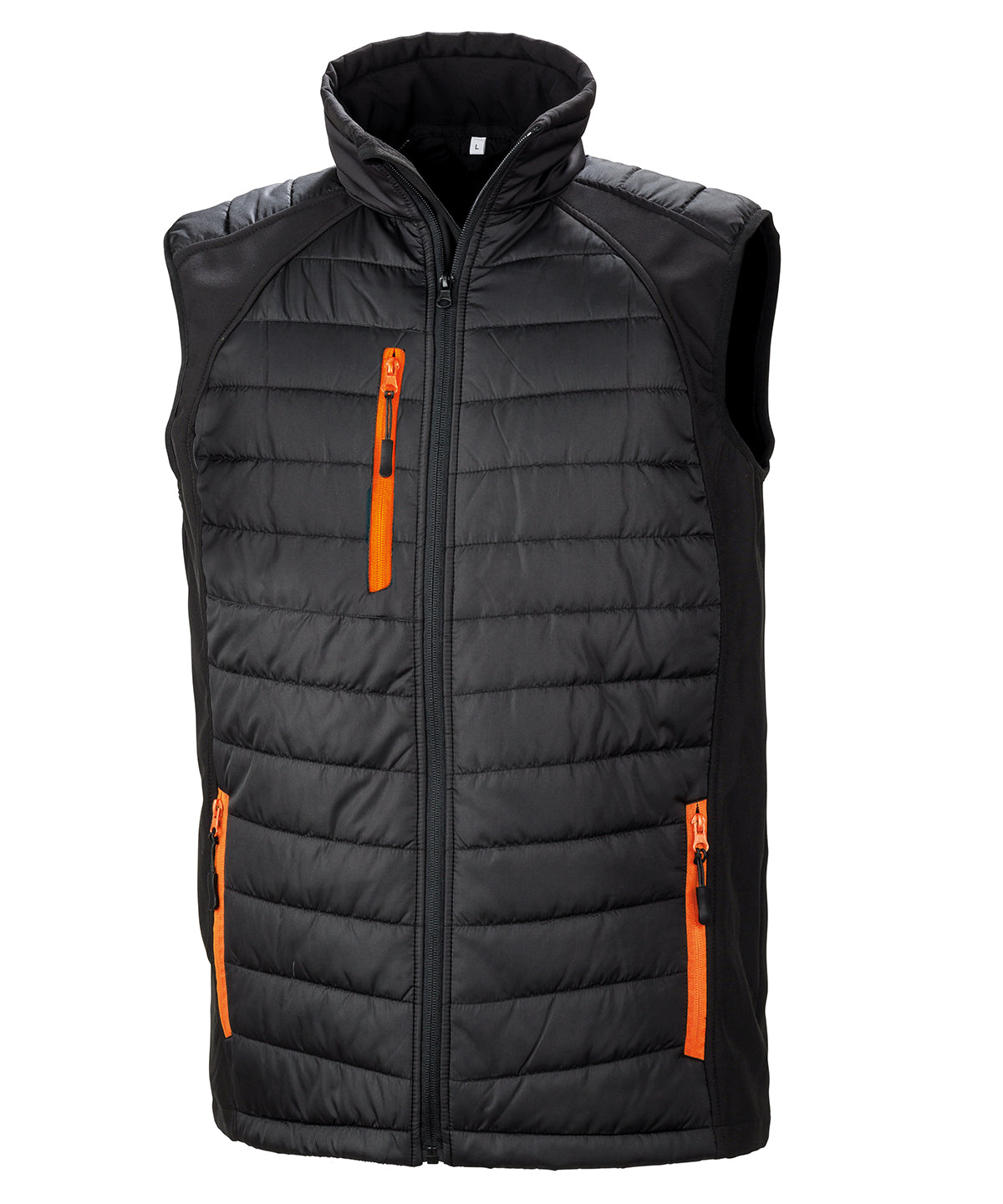 Result Recycled Compass padded softshell gilet