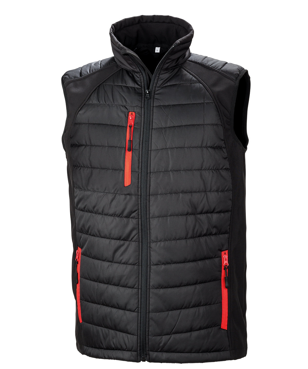 Result Recycled Compass padded softshell gilet