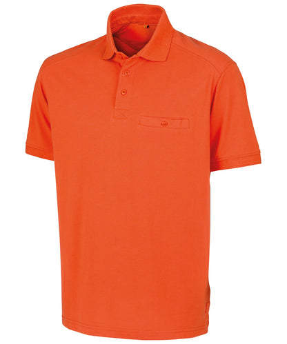 Result Workguard Work-Guard Apex pocket polo shirt