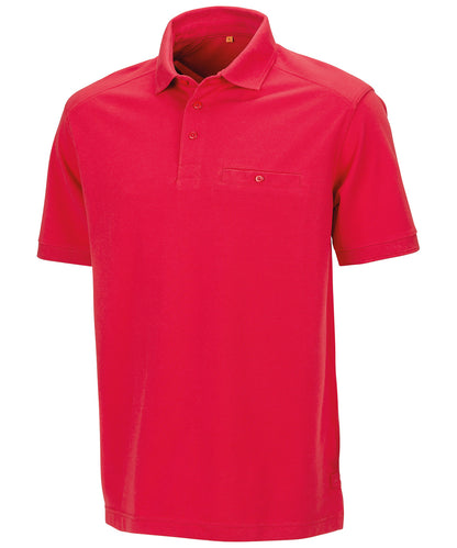 Result Workguard Work-Guard Apex pocket polo shirt