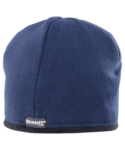 Result Winter Essentials Reversible microfleece bob hat