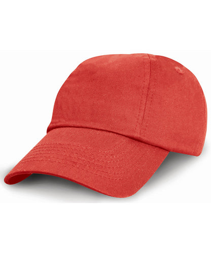 Result Headwear Junior low-profile cotton cap