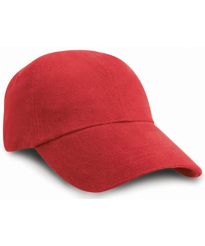 Result Headwear Low-profile heavy brushed cotton cap
