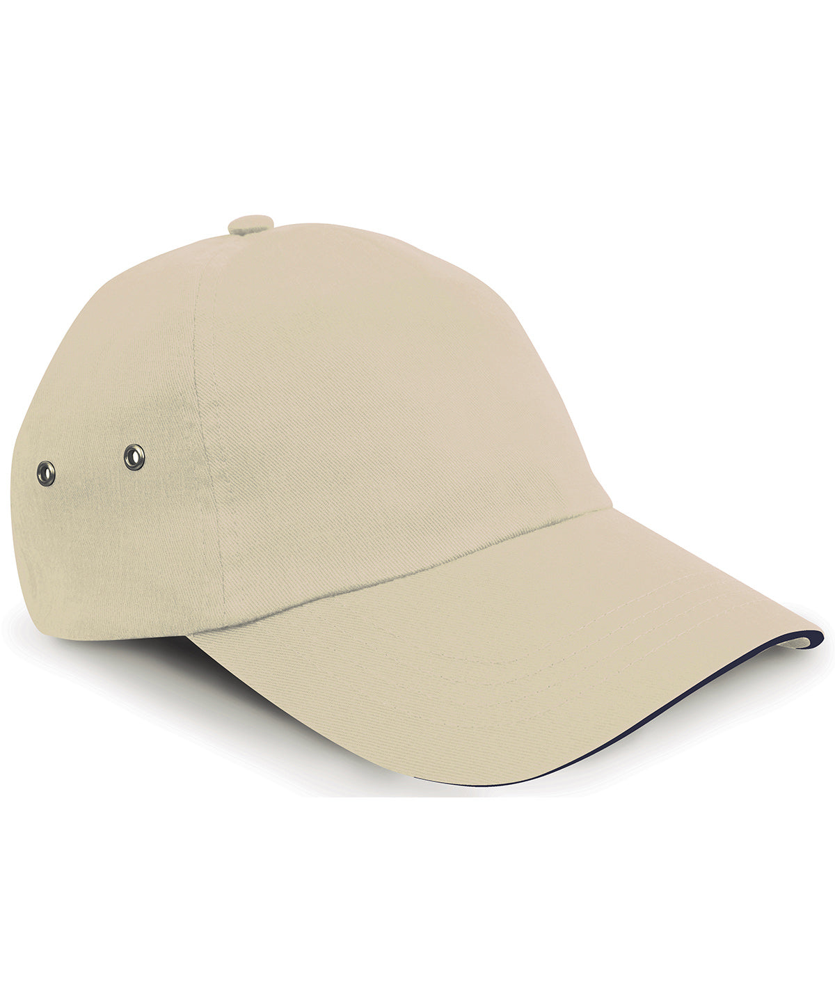 Result Headwear Printers plush cotton 5-panel cap