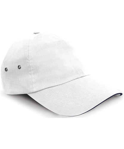 Result Headwear Printers plush cotton 5-panel cap