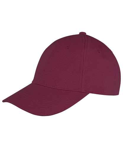 Result Headwear Memphis 6-panel brushed cotton low profile cap