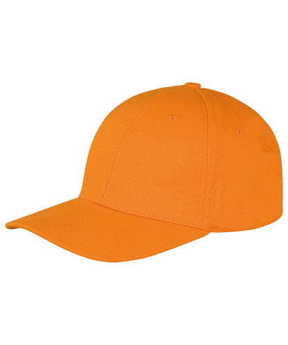 Result Headwear Memphis 6-panel brushed cotton low profile cap