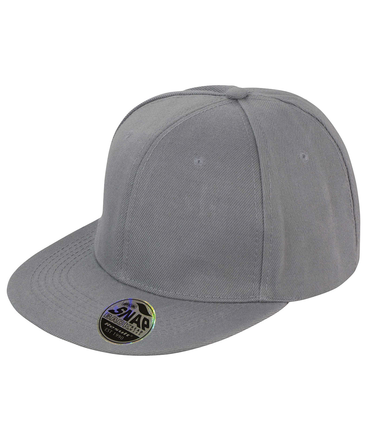 Result Headwear Bronx original flat peak snapback cap