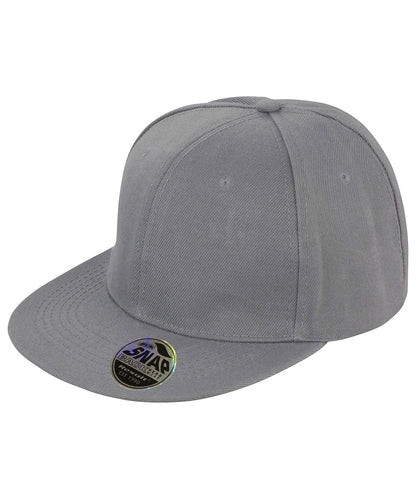 Result Headwear Bronx original flat peak snapback cap