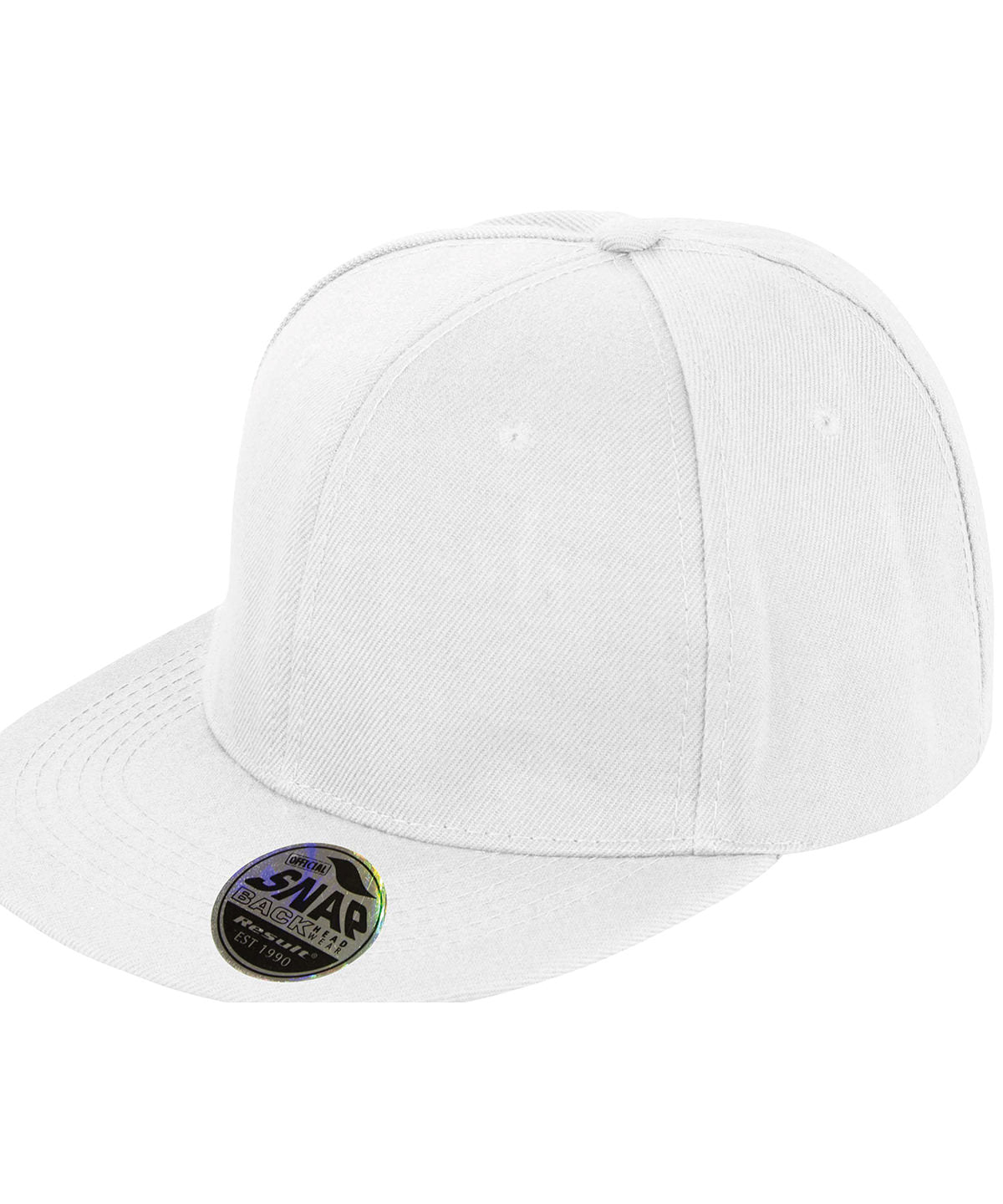 Result Headwear Bronx original flat peak snapback cap