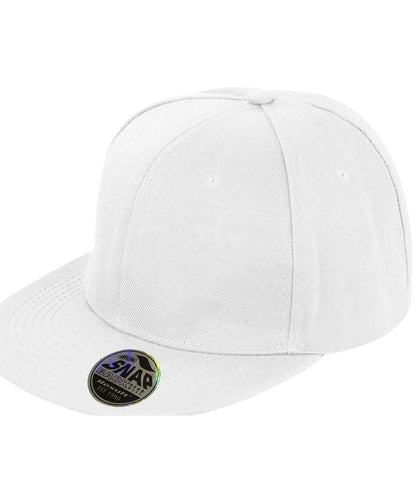Result Headwear Bronx original flat peak snapback cap