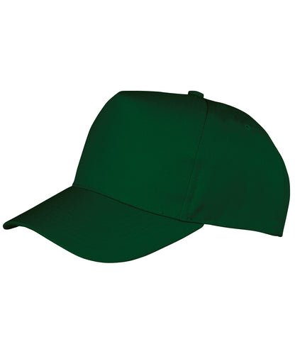 Result Headwear Boston 5-panel polycotton printer's cap
