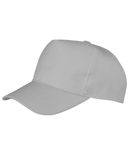Result Headwear Boston 5-panel polycotton printer's cap
