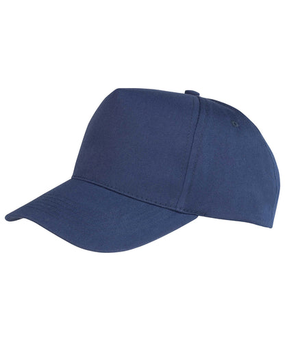 Result Headwear Boston 5-panel polycotton printer's cap