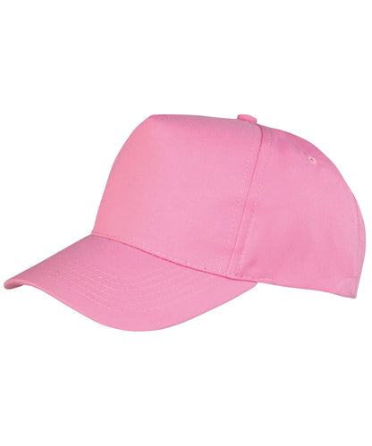 Result Headwear Boston 5-panel polycotton printer's cap