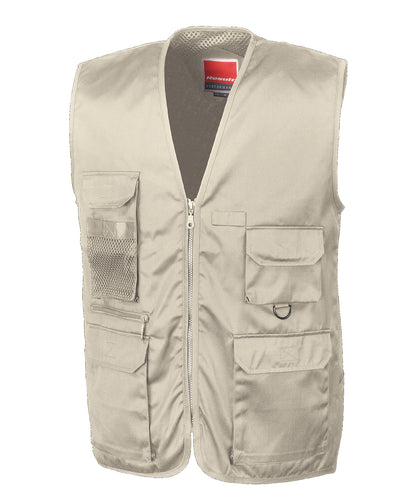 Result Workguard Adventure safari waistcoat