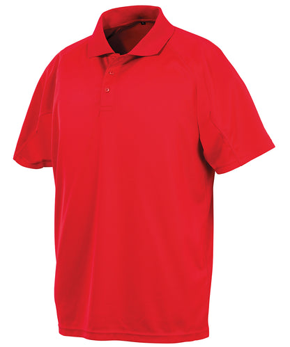 Spiro Performance Aircool polo shirt