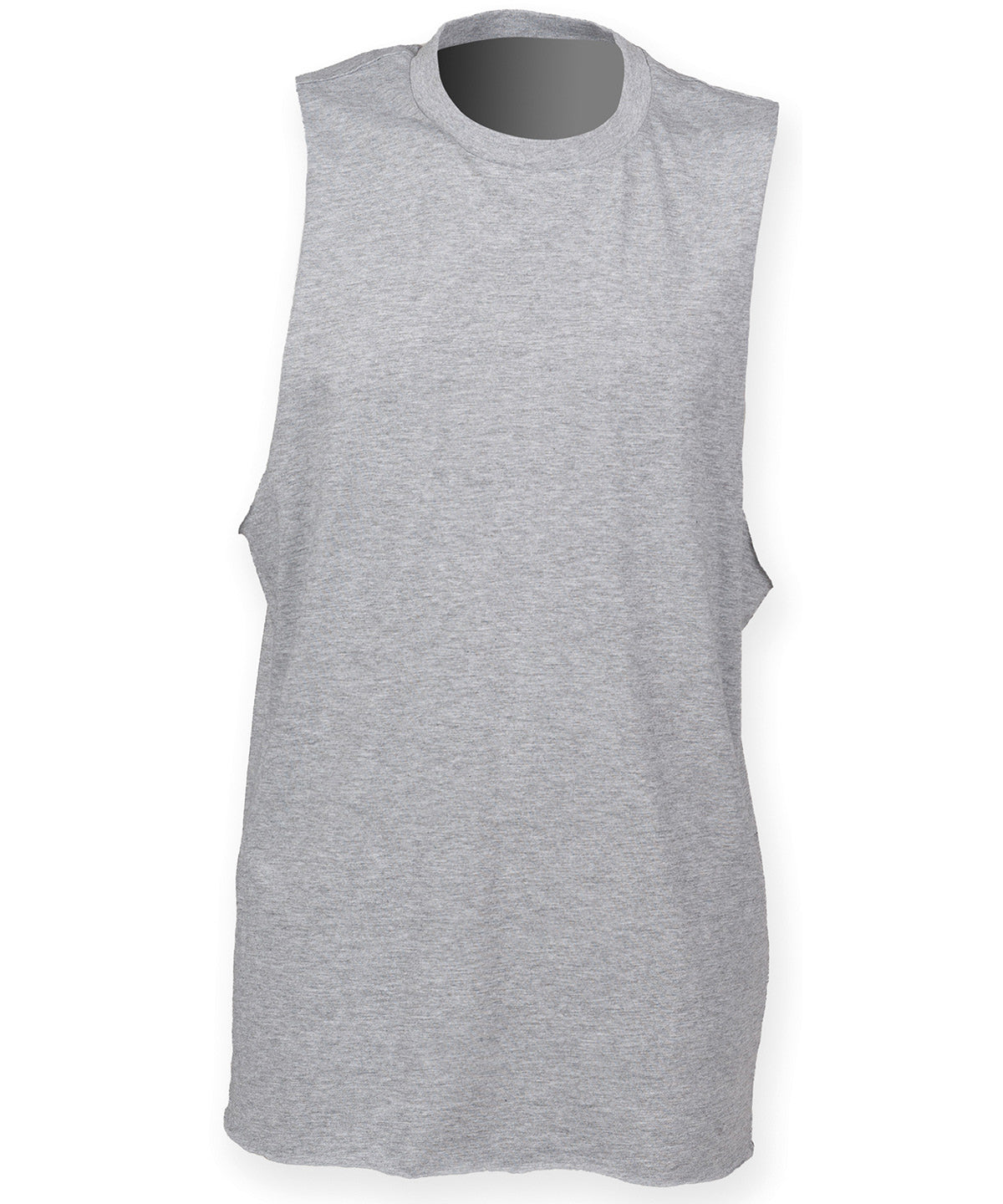 SF High neck slash armhole vest