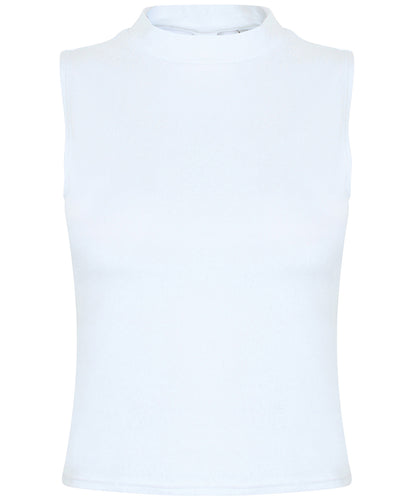 SF Women's high neck crop vest