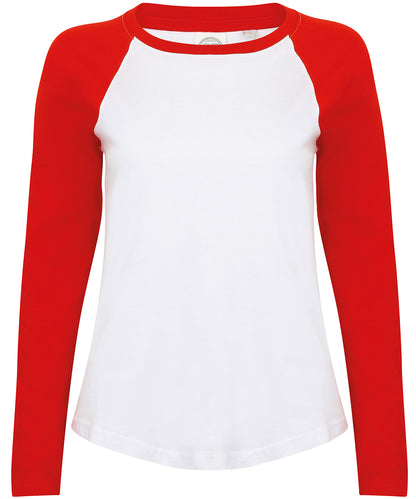 SF Kids long sleeve baseball T