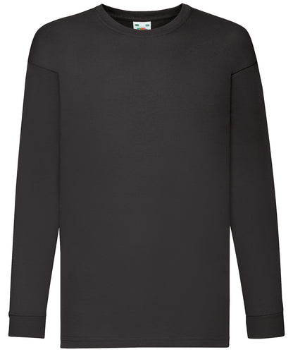 Fruit of the Loom Kids long sleeve valueweight T