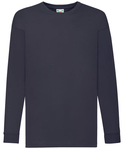 Fruit of the Loom Kids long sleeve valueweight T