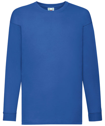 Fruit of the Loom Kids long sleeve valueweight T