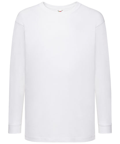 Fruit of the Loom Kids long sleeve valueweight T