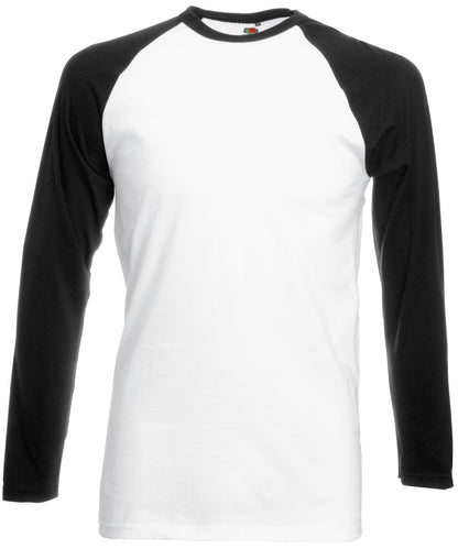 Fruit of the Loom Long sleeve baseball T