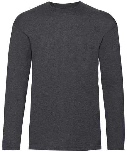 Fruit of the Loom Valueweight long sleeve T
