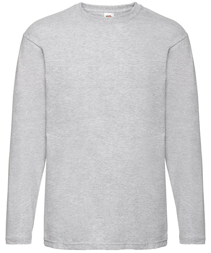 Fruit of the Loom Valueweight long sleeve T