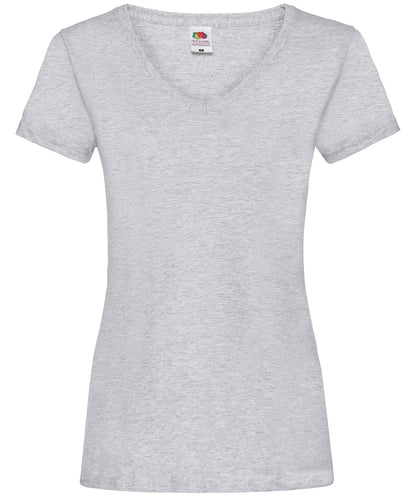 Fruit of the Loom Women's valueweight v-neck T