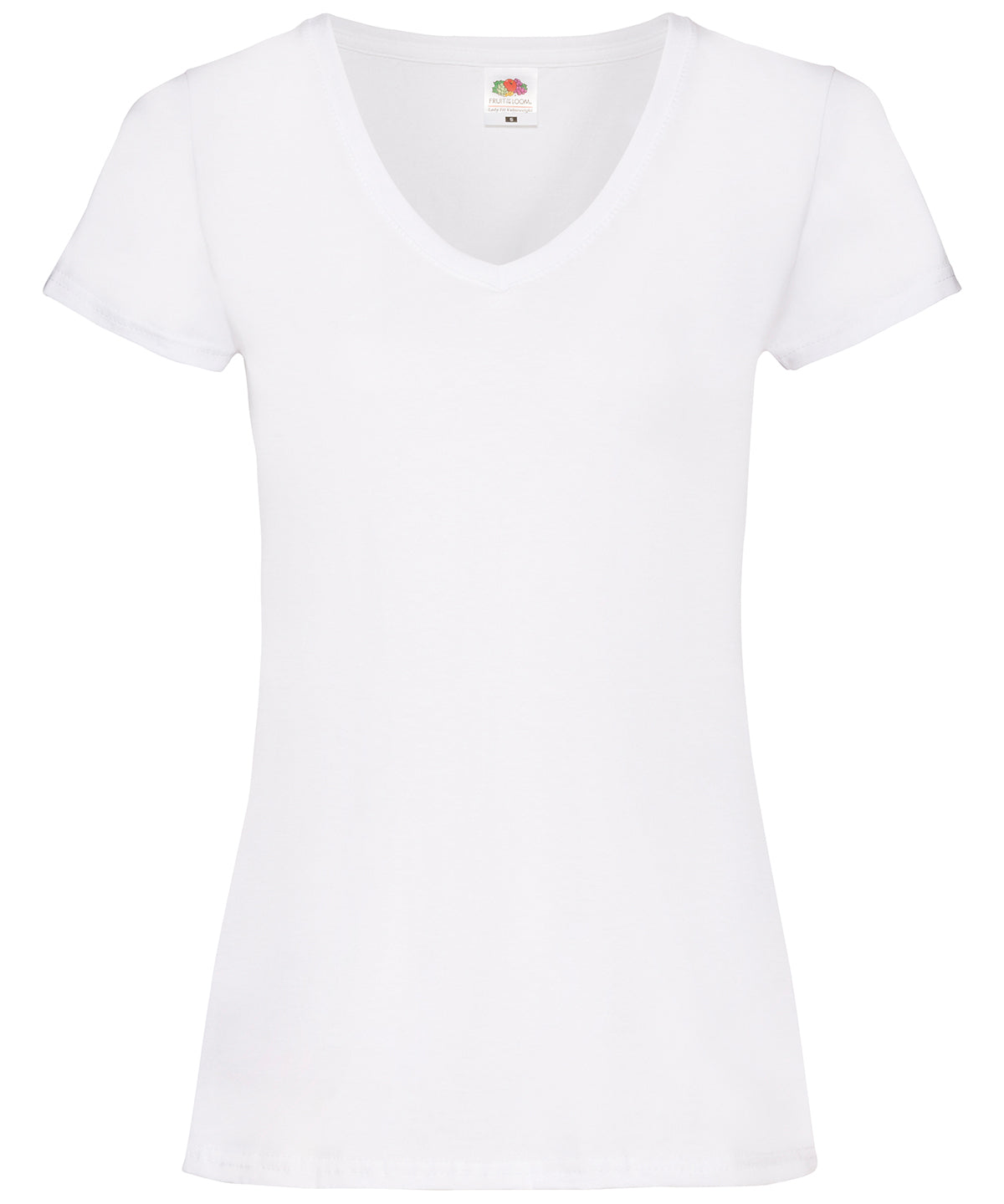 Fruit of the Loom Women's valueweight v-neck T