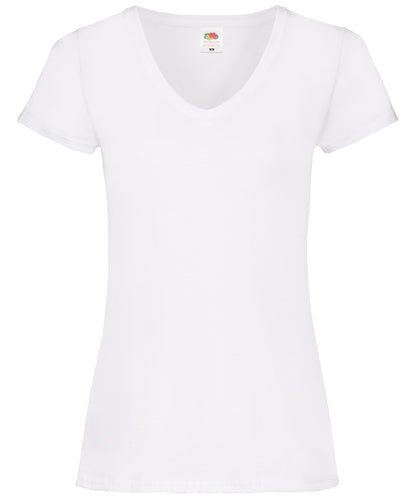 Fruit of the Loom Women's valueweight v-neck T