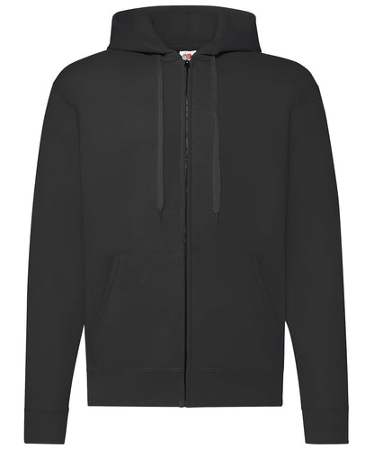 Fruit of the Loom Classic 80/20 hooded sweatshirt jacket