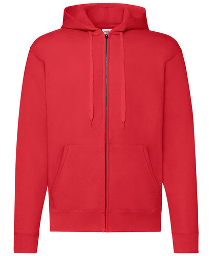 Fruit of the Loom Classic 80/20 hooded sweatshirt jacket