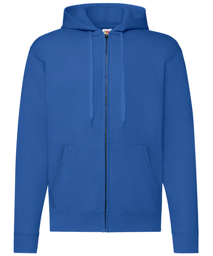 Fruit of the Loom Classic 80/20 hooded sweatshirt jacket