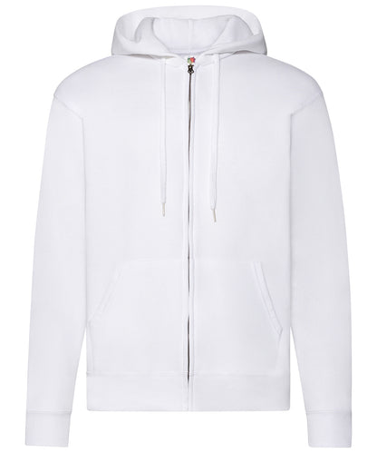 Fruit of the Loom Classic 80/20 hooded sweatshirt jacket