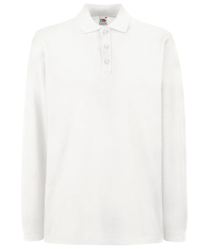 Fruit of the Loom Premium long sleeve polo