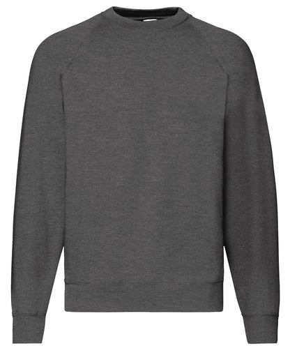 Fruit of the Loom Classic 80/20 raglan sweatshirt